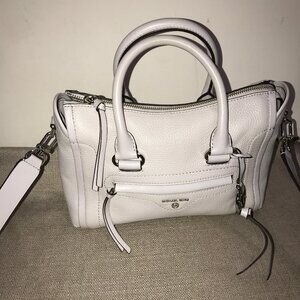 Michael Kors' White 2-way Carine Satchel Bag Crossbody